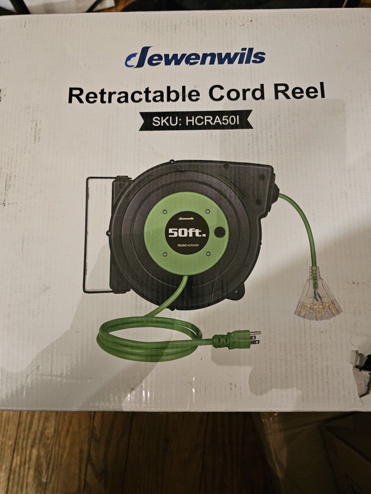 50 Ft Extension Cord Reel