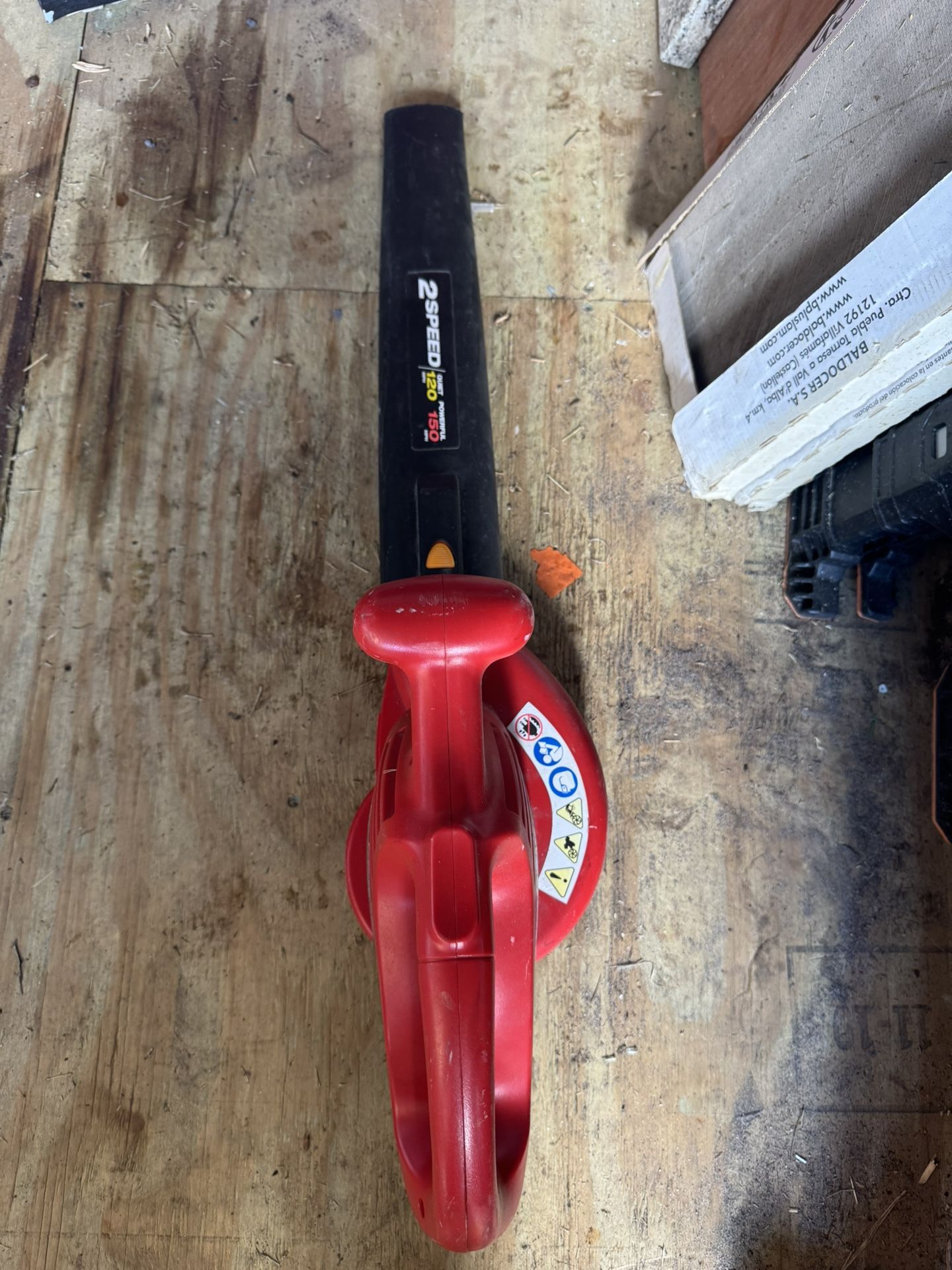2 Speed Leaf Blower