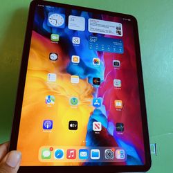 128GB Apple IPad Pro 11” (2020 Model/ Liquid Retina Display) WiFi + Cellular (LTE/Unlocked) with Accessories (Apple Pencil compatible)