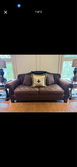 Brown couch