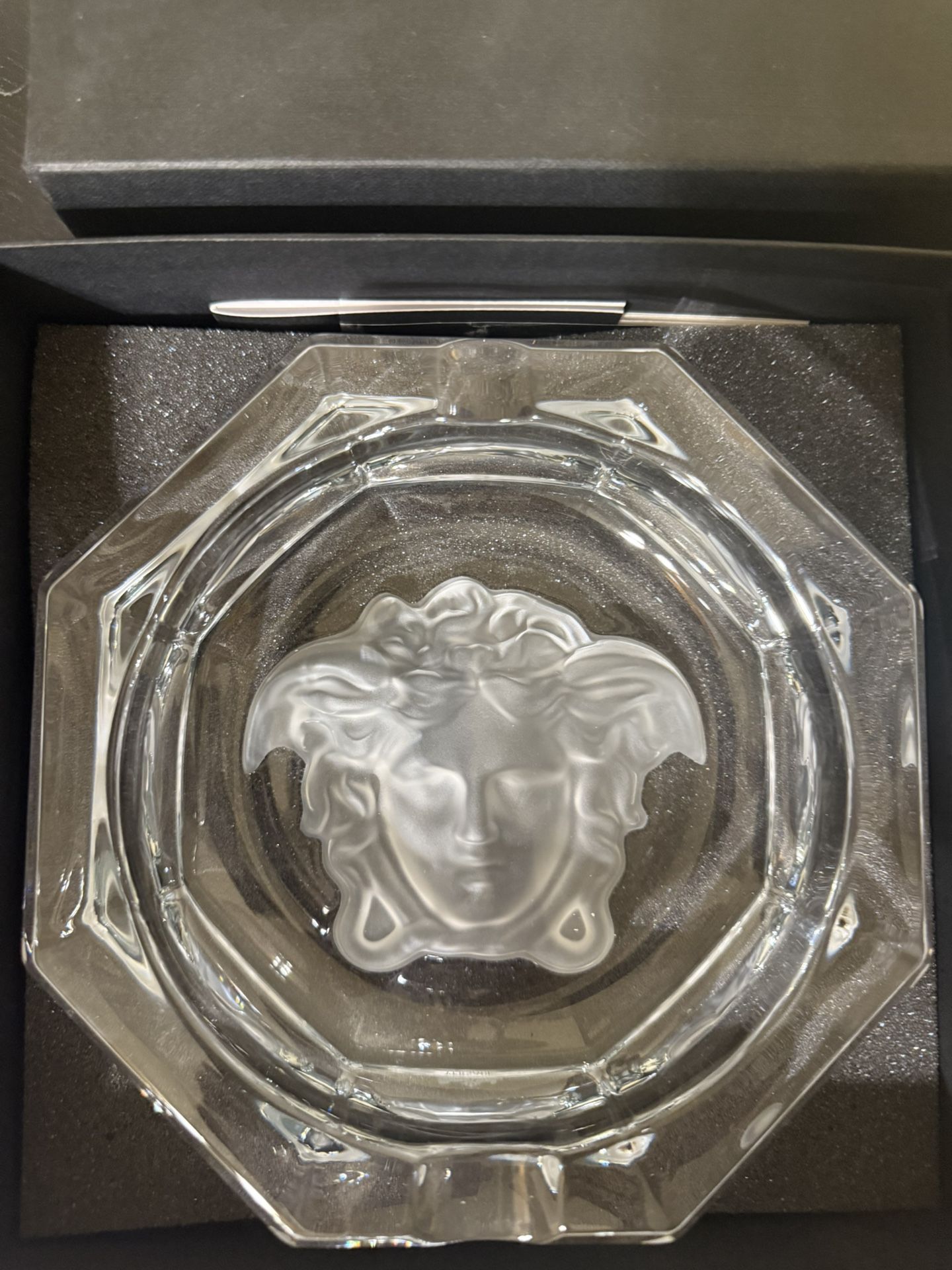 VERSACE gorgona メデューサ アッシュトレイ ローゼンタール VERSACE gorgona メデューサ アッシュトレイ ローゼンタール
