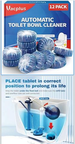 Toilet Bowl Cleaner (10ea) open box