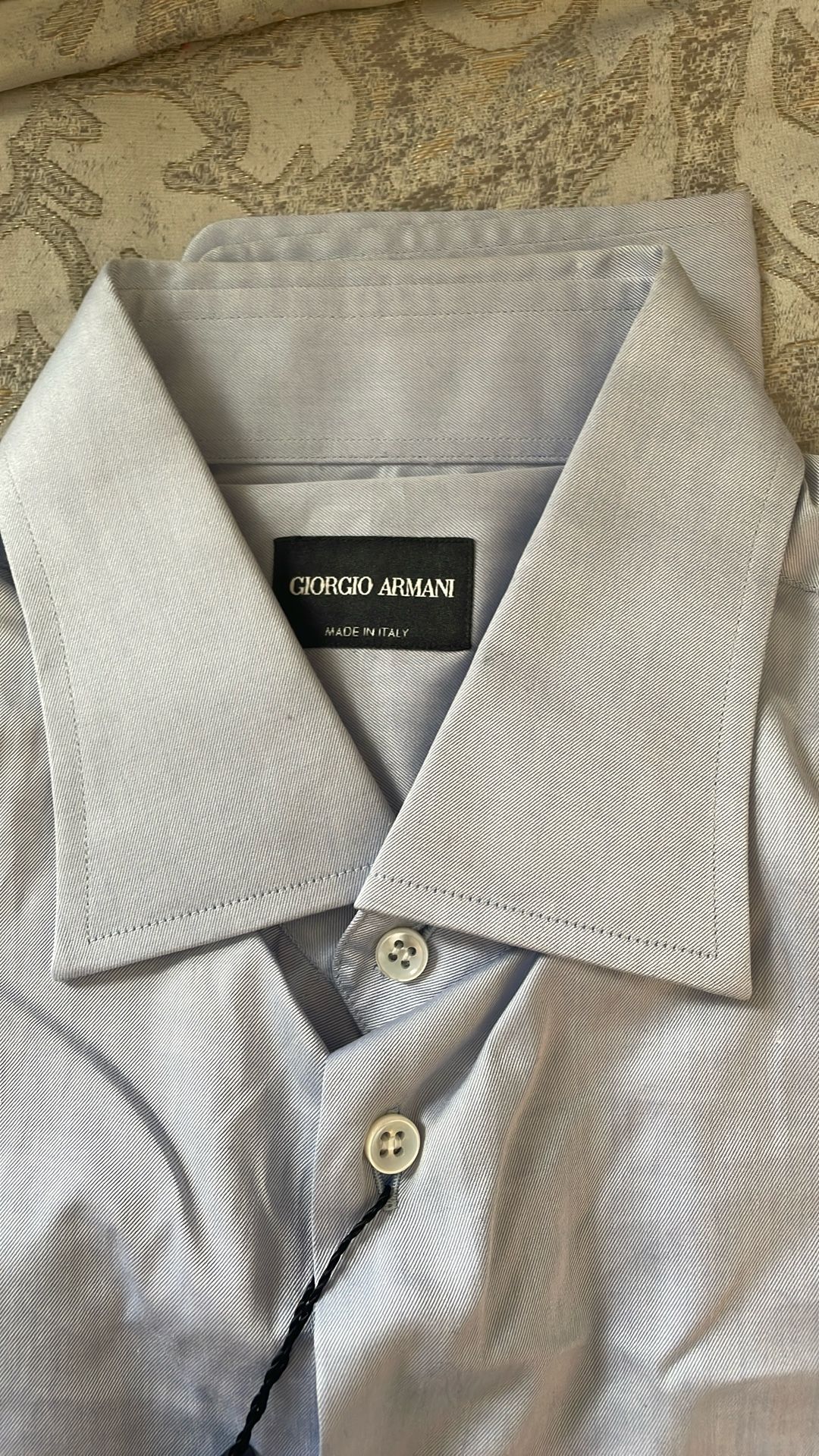Giorgio Armani dress shirt, $125