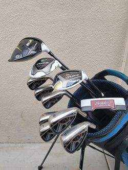 Taylormade M2 & Burner Superfast 3.0 Golf Club Set Right Handed Regular Flex W/Sun Mountain Golf Bag