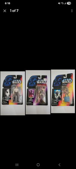 Star Wars Sealed toy lot