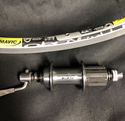 Mavic open pro rim and Shimano 105 hub