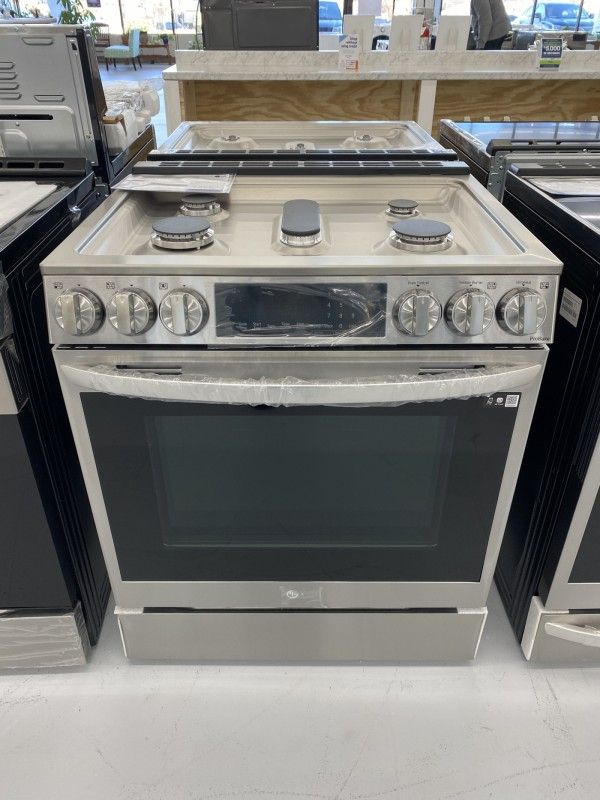 LG Gas Range ProBake Convection InstaView OPEN BOX 50%OFF