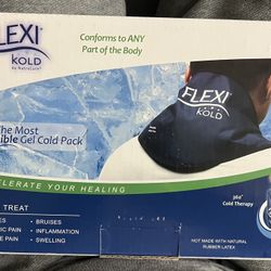 Flexible Gel Cold Pack, Neck Contour 23”