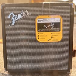 Squier Precisión Bass with Amplifier Fender
