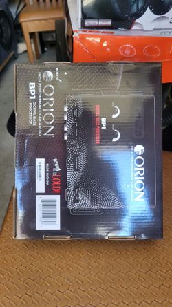 Orion bass processor epicenter