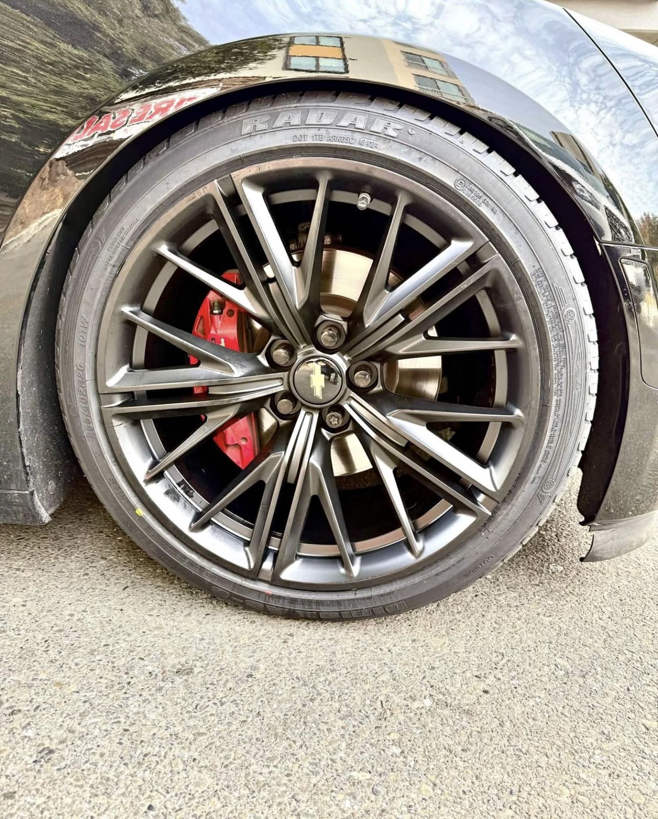 New Wheels 20" Staggered Chevy Camaro Wheels And Tires Package Deal, WE FINANCE