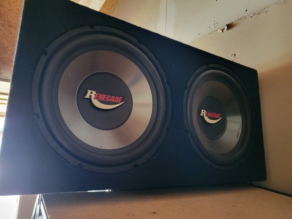 Subwoofer Amd Amp