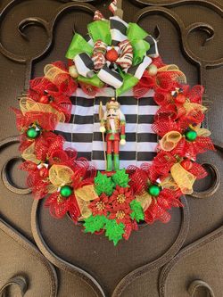 Nutcracker Wreath