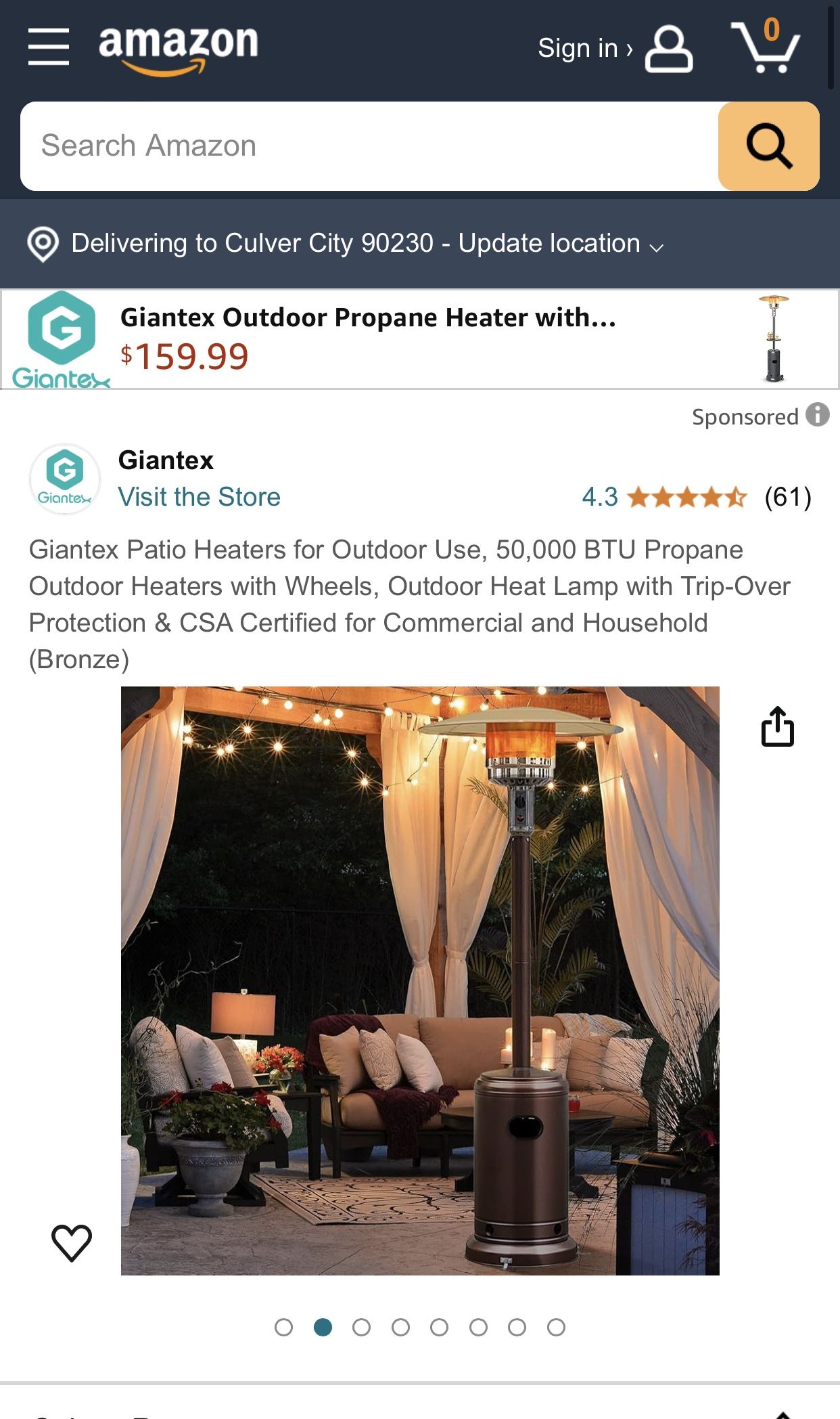 Patio Heater