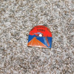Vintage Old Shawnee Days 1990 Festival Commemorative Pin – Kansas Collectible