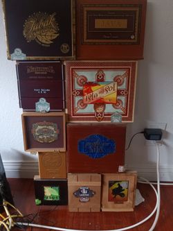 Vintage Cigar box collection