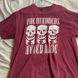 THE HUNDREDS NEVER MADR TEE USED
