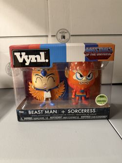 Vynl. Masters of the Universe Beast Man + Sorceress