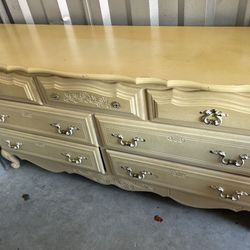 French Provincial Antique Dresser 
