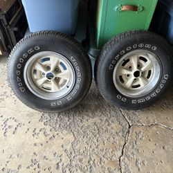 P2 25/70 R 14 Firestone Tires And Rims