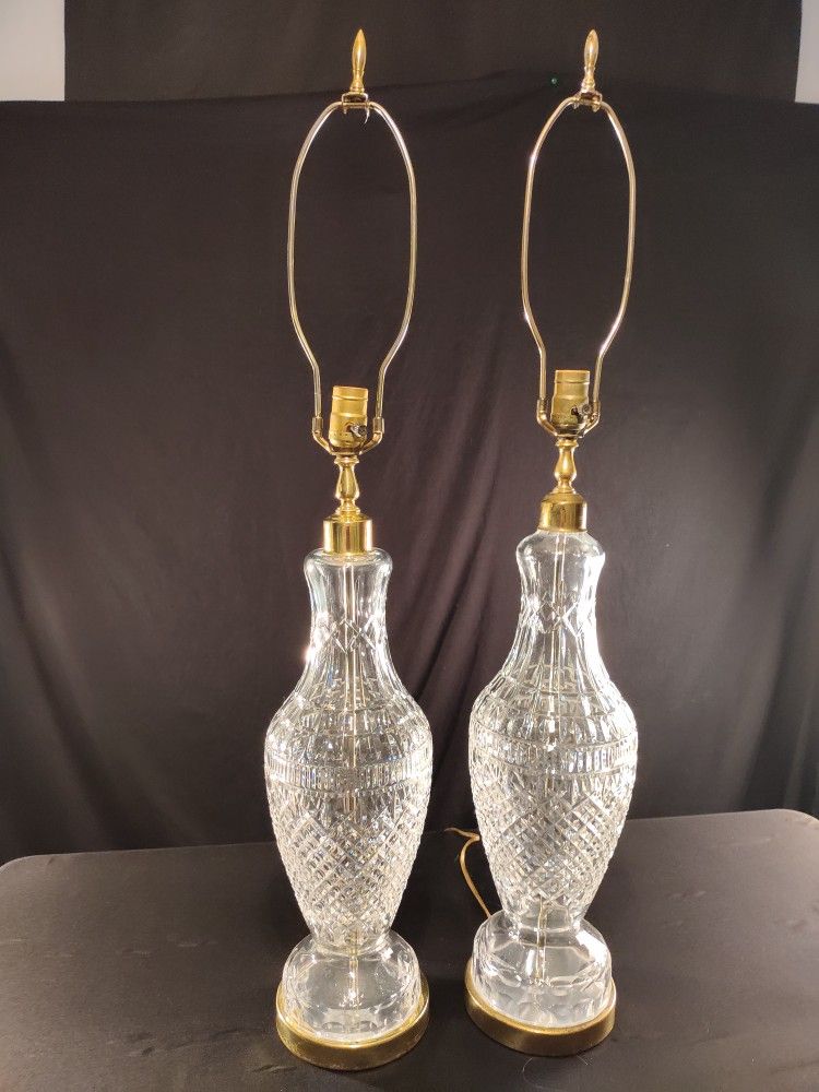 Set Of 2 Waterford Tramore Extra Large Table Lamps