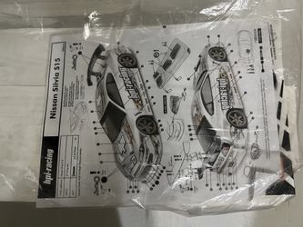 HPI Racing 1/10 Scale Unpainted Nissan Sylvia S15 Body