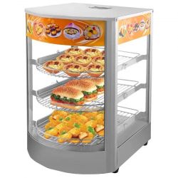 Commercial Food Warmer Display 3-Tier 800W Electric Food Warmer Display 86-185℉