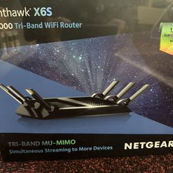 Netgear Nighthawk Router X6S AC300 Smart Wi-fi NEW Sealed