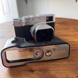 Fujifilm X100V Gariz Leather Half Case Black - X100v Leather Case New 
