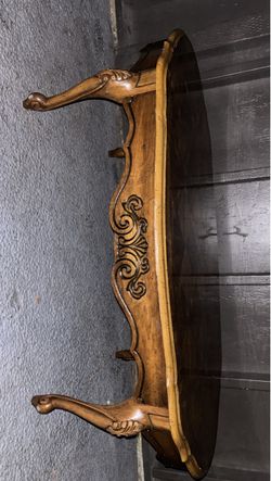 French Vintage Coffee Table Provincial/ Rococo