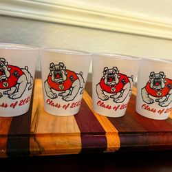 Fresno State Shot Glasses