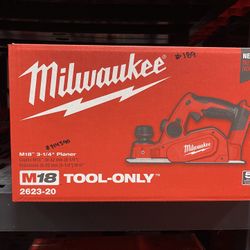 Milwaukee M18 3-1/4” Planer