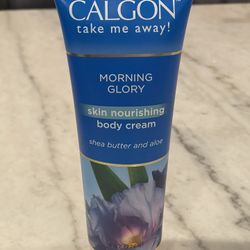 New Calgon Morning Glory 8 Oz Full Size Body Lotion Cream  