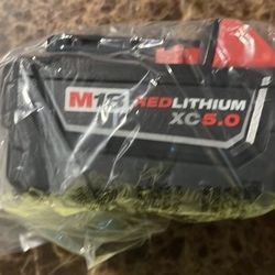 MILWAUKEE M18 XC 5.0 BATTERY 