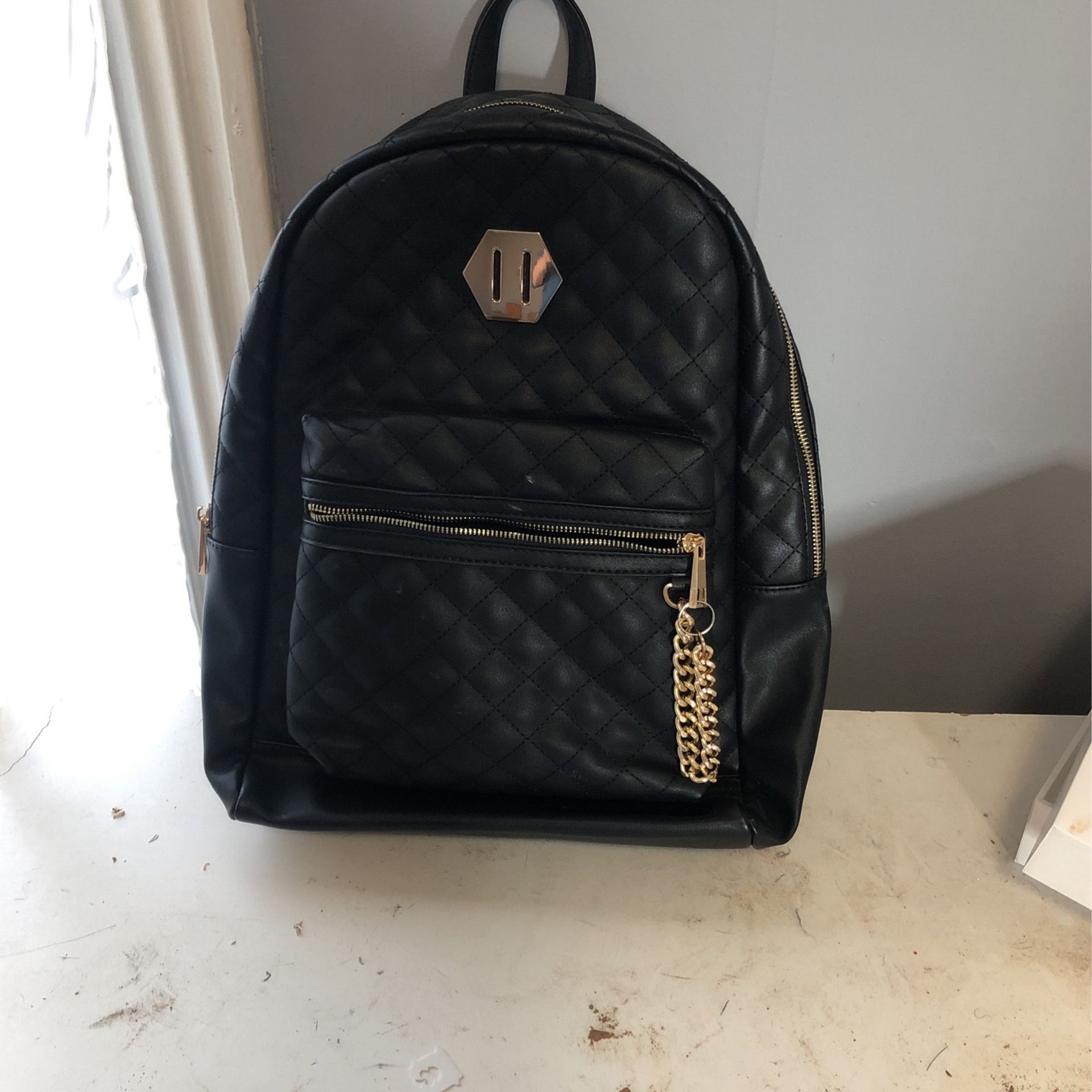 Leather Backpack