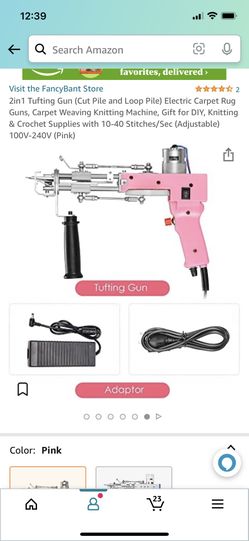 Turfing Gun Rug Gun