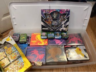 Pokémon ETB and tins