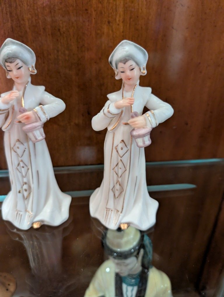 Japanese Ceramic Figurines. Price For Each