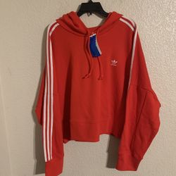Adidas Originals Women's Cropped Hoodie
