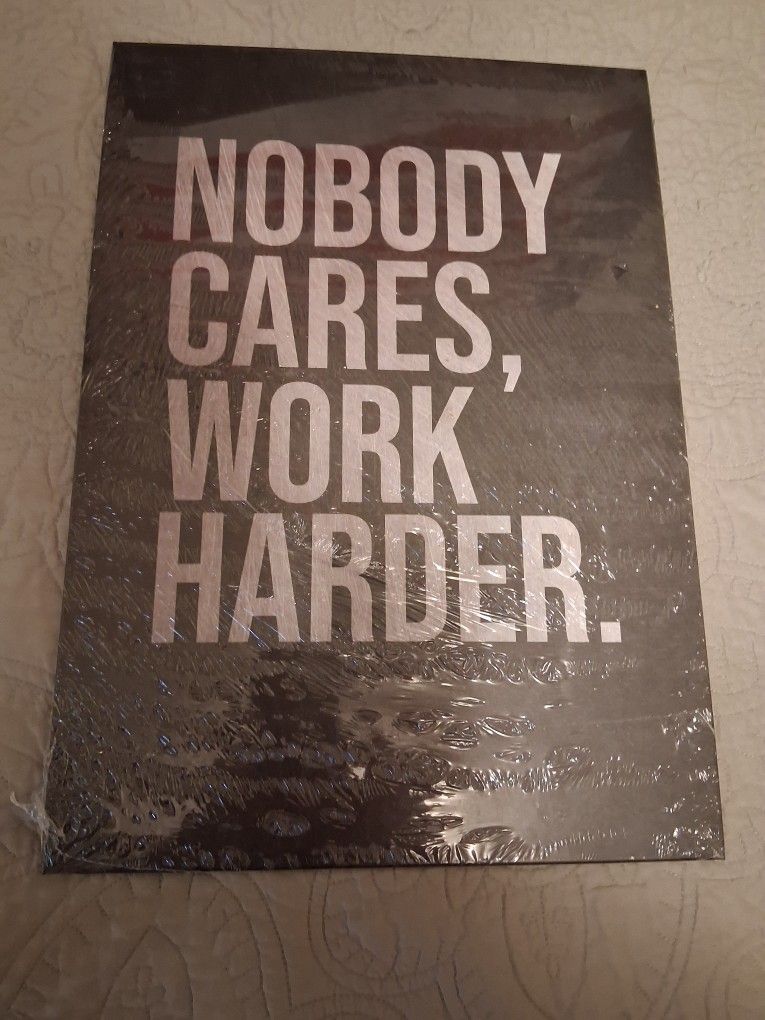 Displayed Metal Poster