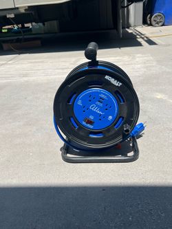 Kobalt 30’ Extension Cord Reel with 4 Outlets & USB Charging Ports