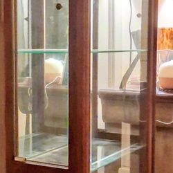 Antique Curio/Display Cabinet
