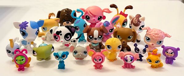 Hasbro Littlest Pet Shop Figures Lot LPS