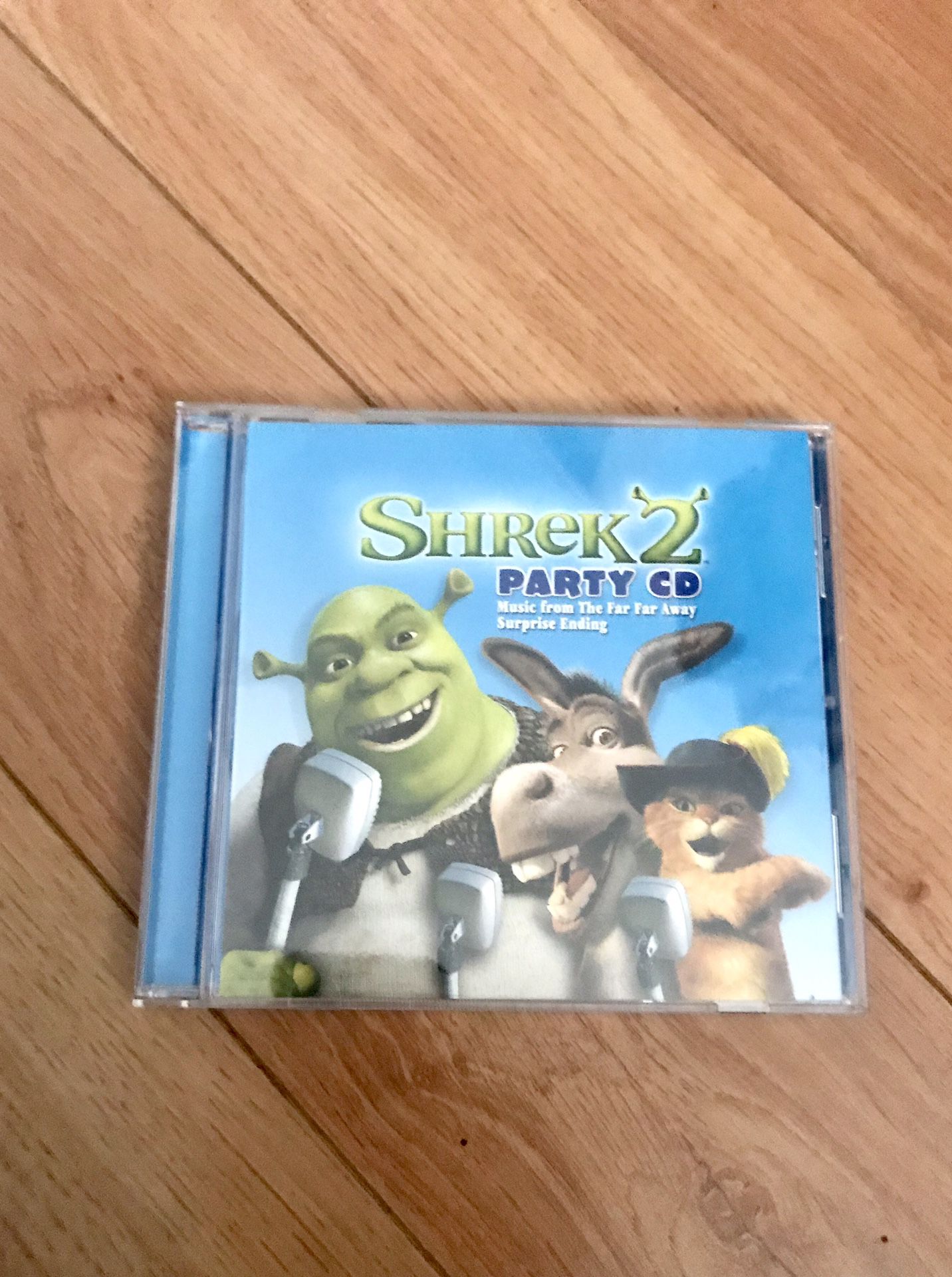 Shrek 2 Music Party CD-12 songs(6 audio tracks/6 karaoke tracks)