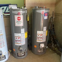 Newer Rheem Hot Water Tanks 