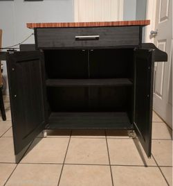 Mueble con cajones café