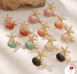 Sea Shelf Earrings