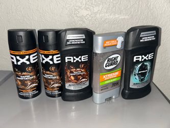 AXE & Right Guard Deodorant Bundle – 5 Pack