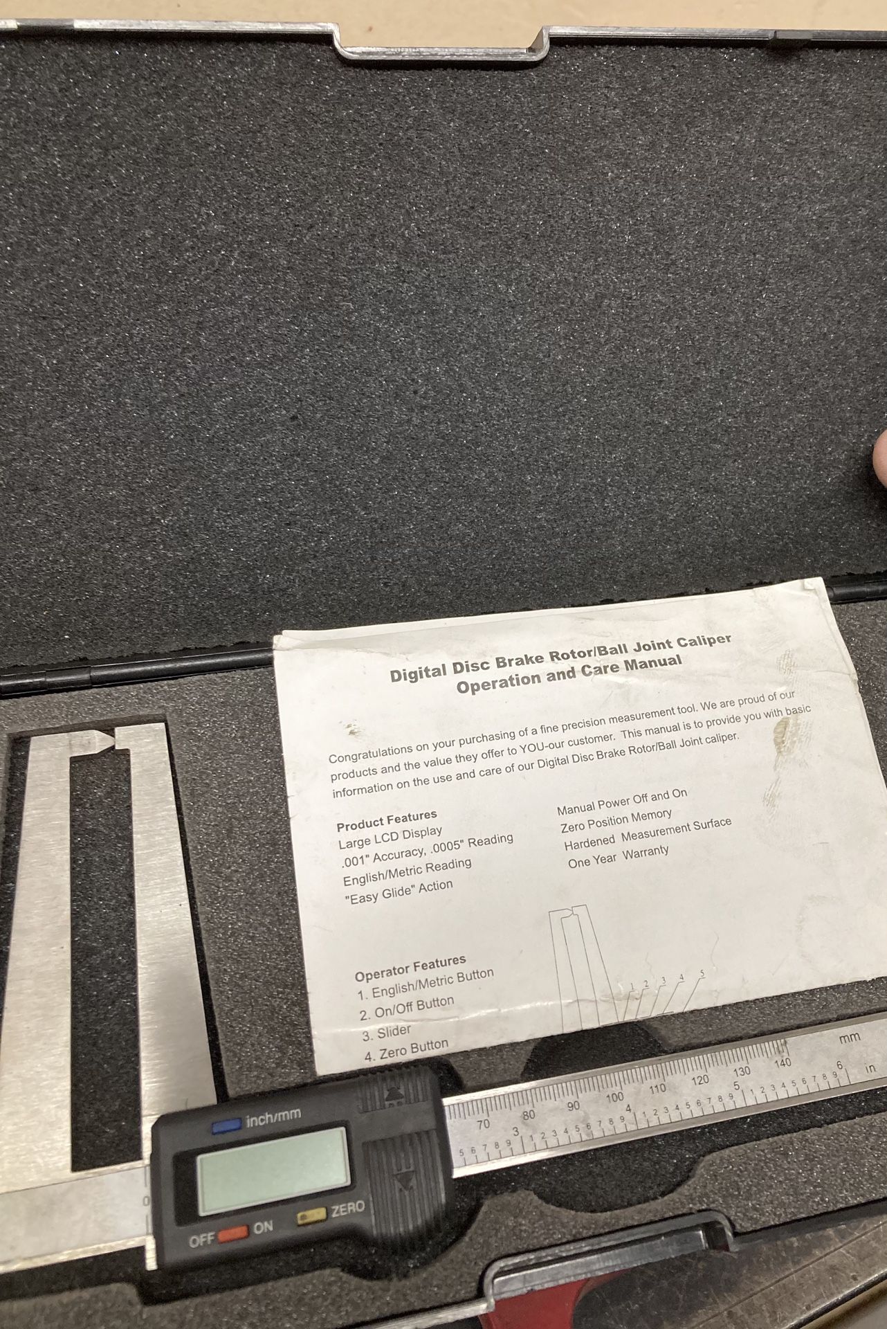 Electronic Digital Rotor Gauge