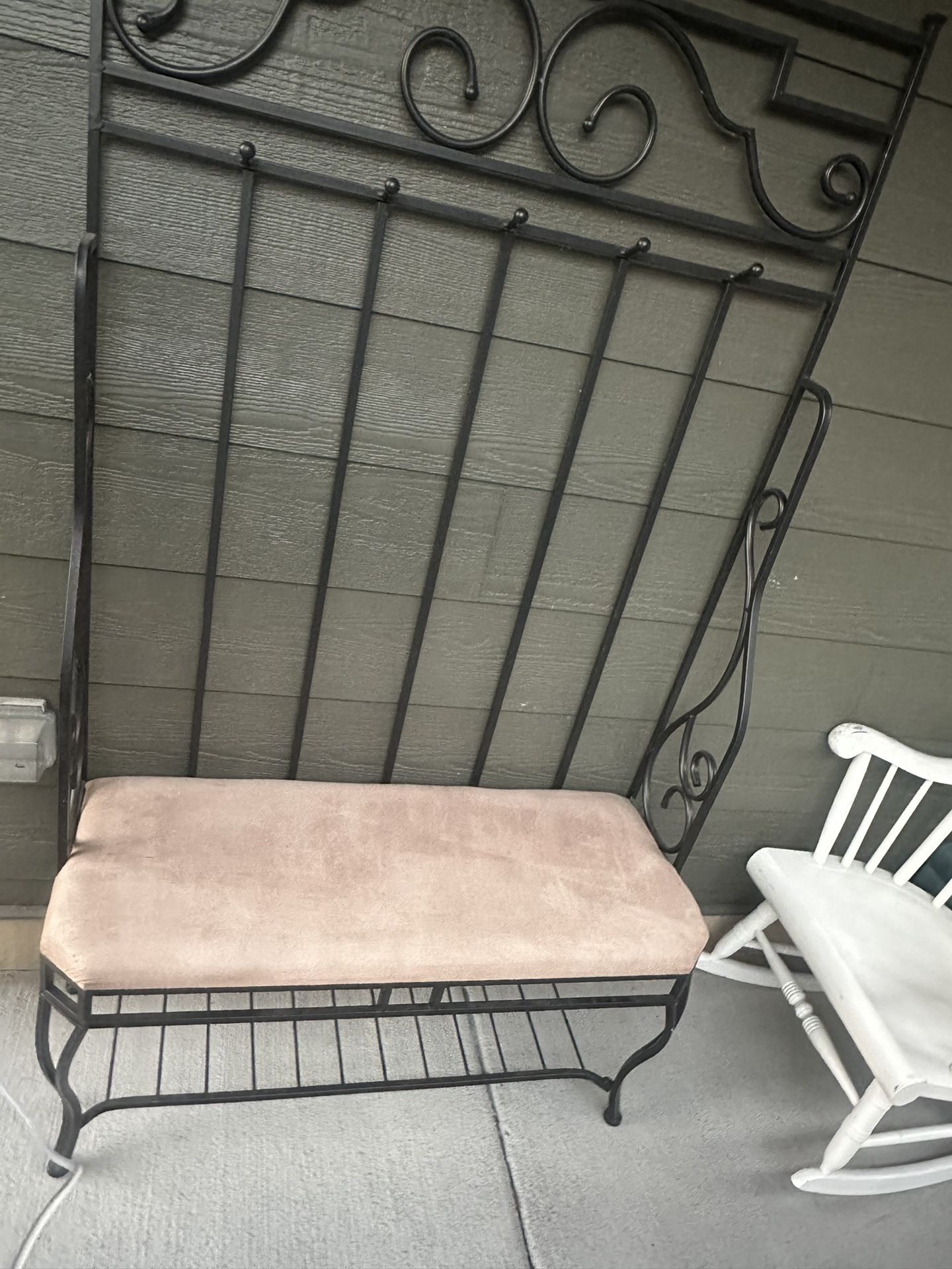 Coat Rack, Bench Seat, Shoe Storage